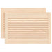 Uși de dulap design lambriu 2 buc. 39,5x59,4 cm lemn masiv pin - WALTI WALTI