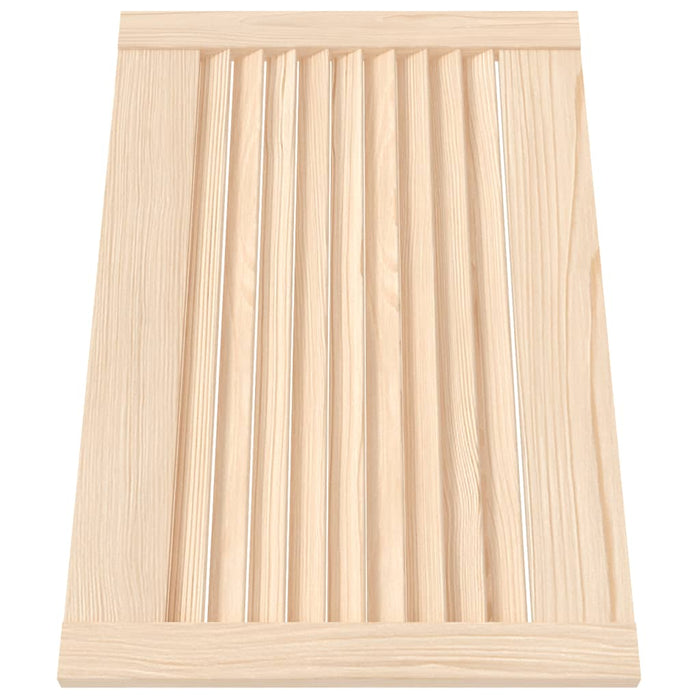 Uși de dulap design lambriu 2 buc. 39,5x59,4 cm lemn masiv pin - WALTI WALTI