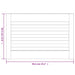 Uși de dulap design lambriu 2 buc. 39,5x59,4 cm lemn masiv pin - WALTI WALTI