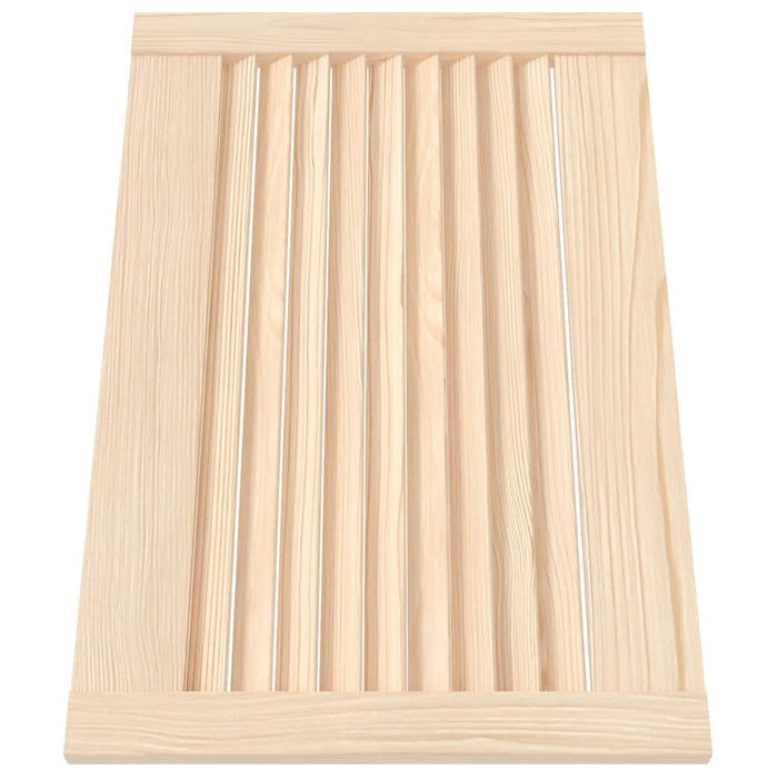 Uși de dulap design lambriu 4 buc. 39,5x59,4 cm lemn masiv pin - WALTI WALTI