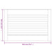 Uși de dulap design lambriu 4 buc. 39,5x59,4 cm lemn masiv pin - WALTI WALTI