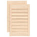 Uși de dulap design lambriu 2 buc. 61,5x39,4 cm lemn masiv pin - WALTI WALTI