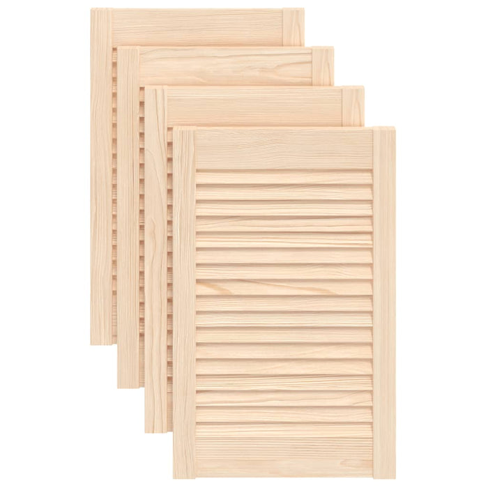 Uși de dulap design lambriu 4 buc. 61,5x39,4 cm lemn masiv pin - WALTI WALTI