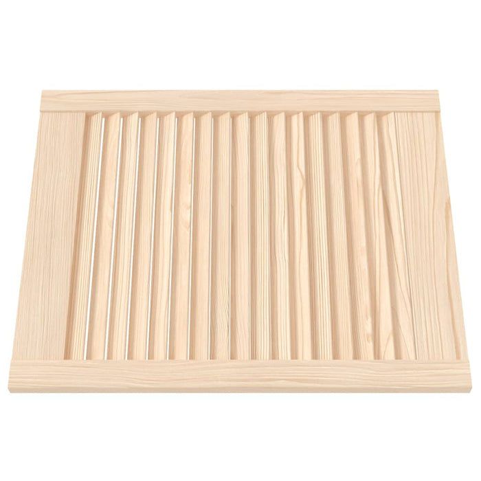 Ușă de dulap cu design lambriu, 61,5x49,4 cm, lemn masiv de pin - WALTI WALTI