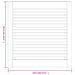 Uși de dulap design lambriu 2 buc. 61,5x59,4 cm lemn masiv pin - WALTI WALTI