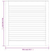 Uși de dulap design lambriu 4 buc. 61,5x59,4 cm lemn masiv pin - WALTI WALTI