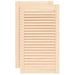 Uși de dulap design lambriu, 2 buc., 69x39,4 cm, lemn masiv pin - WALTI WALTI