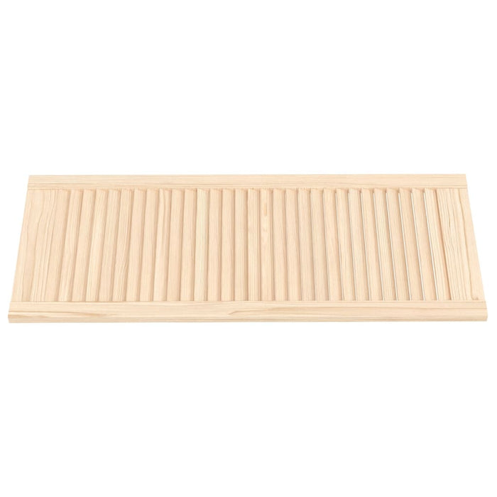 Uși de dulap design lambriu 2 buc. 99,3x39,4 cm lemn masiv pin - WALTI WALTI