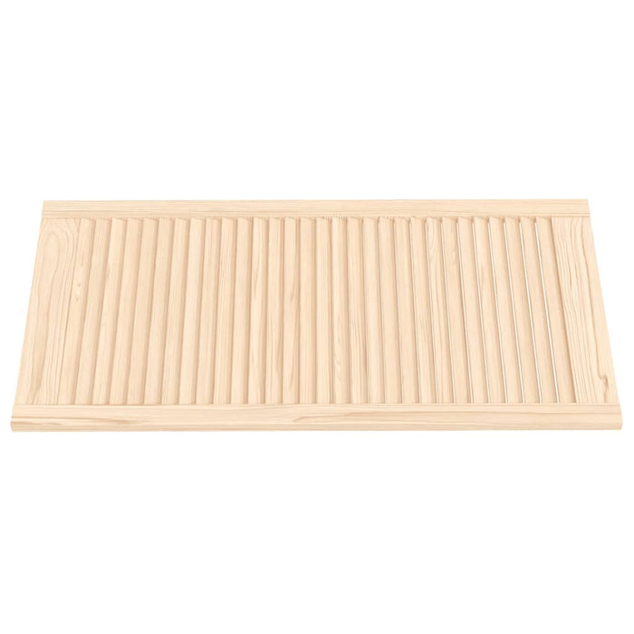 Uși de dulap design lambriu 2 buc. 99,3x49,4 cm lemn masiv pin - WALTI WALTI