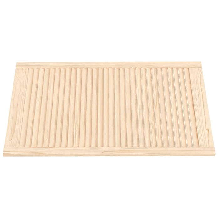 Uși de dulap design lambriu 2 buc. 99,3x59,4 cm lemn masiv pin - WALTI WALTI