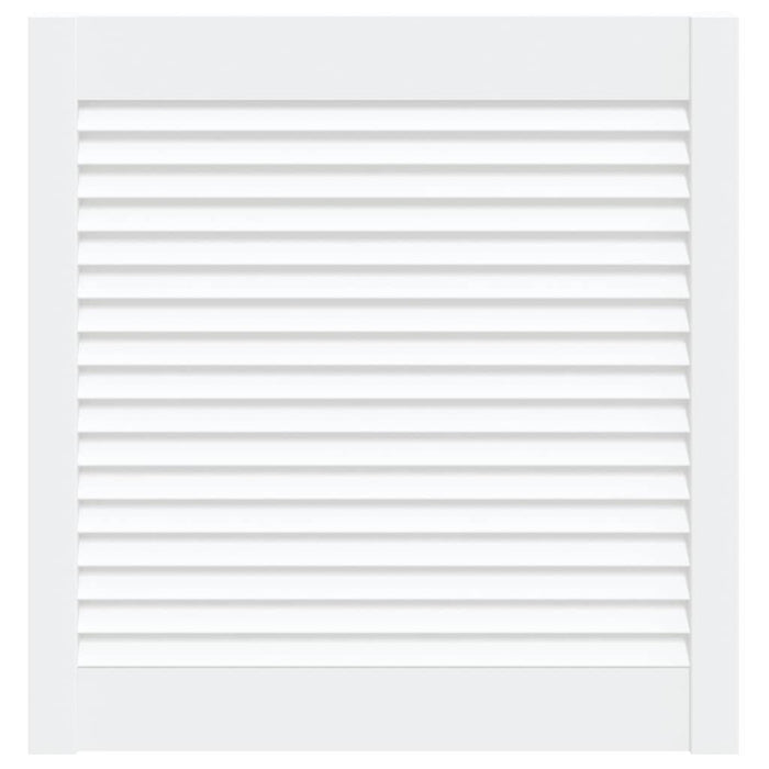 Ușă de dulap design lambriu, alb, 61,5x59,4 cm, lemn masiv pin - WALTI WALTI