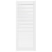 Ușă de dulap design lambriu, alb, 99,3x39,4 cm, lemn masiv pin - WALTI WALTI