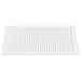 Uși dulap design lambriu 2 buc. alb 99,3x49,4 cm lemn masiv pin - WALTI WALTI