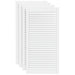 Uși dulap design lambriu 4 buc. alb 99,3x49,4 cm lemn masiv pin - WALTI WALTI
