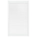 Ușă de dulap design lambriu, alb, 99,3x59,4 cm, lemn masiv pin - WALTI WALTI
