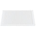 Ușă de dulap design lambriu, alb, 99,3x59,4 cm, lemn masiv pin - WALTI WALTI