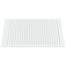 Uși dulap design lambriu 2 buc. alb 99,3x59,4 cm lemn masiv pin - WALTI WALTI