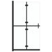 Perete de duș walk-in pliabil 70x190 cm sticlă ESG transparentă - WALTI WALTI