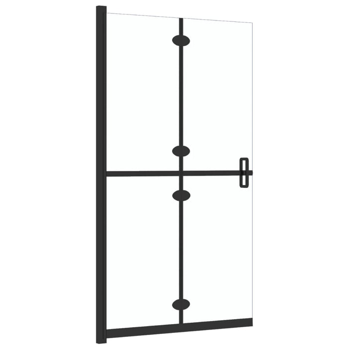 Perete de duș walk-in pliabil 90x190 cm sticlă ESG transparentă - WALTI WALTI