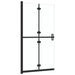 Perete de duș walk-in pliabil 90x190 cm sticlă ESG transparentă - WALTI WALTI