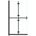 Perete de duș walk-in pliabil 100x190cm sticlă ESG transparentă - WALTI WALTI