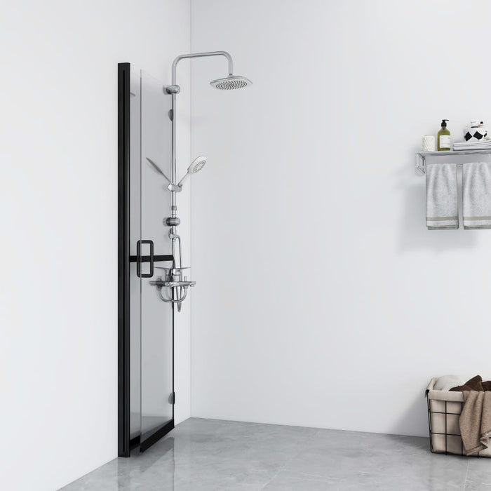 Perete de duș walk-in pliabil 120x190cm sticlă ESG transparentă - WALTI WALTI