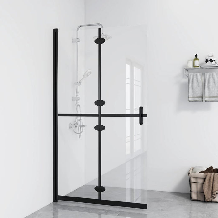 Perete de duș walk-in pliabil 120x190cm sticlă ESG transparentă - WALTI WALTI
