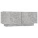 Noptieră, gri beton, 100x35x40 cm, lemn prelucrat - WALTI WALTI
