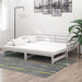 Pat extensibil de zi, alb, 2x(90x200) cm, lemn masiv de pin - WALTI WALTI