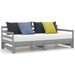 Pat extensibil de zi, gri, 2x(90x200) cm, lemn masiv de pin - WALTI WALTI