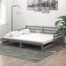 Pat extensibil de zi, gri, 2x(90x200) cm, lemn masiv de pin - WALTI WALTI
