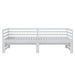 Pat extensibil de zi, alb, 2x(90x200) cm, lemn masiv de pin - WALTI WALTI