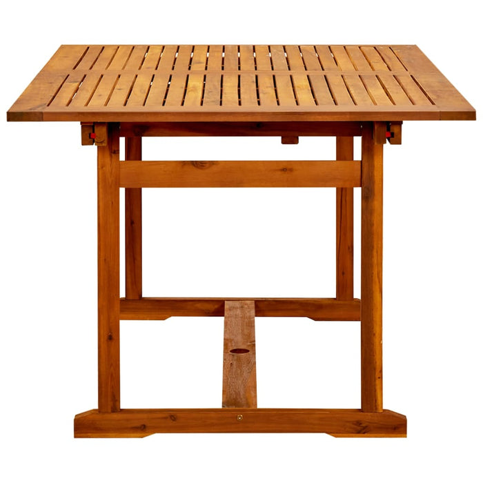 Masă de grădină, (150-200)x100x75 cm, lemn masiv de acacia - WALTI WALTI