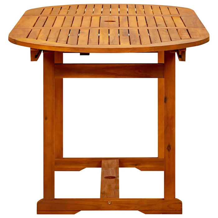 Masă de grădină, (120-170)x80x75 cm, lemn masiv de acacia - WALTI WALTI