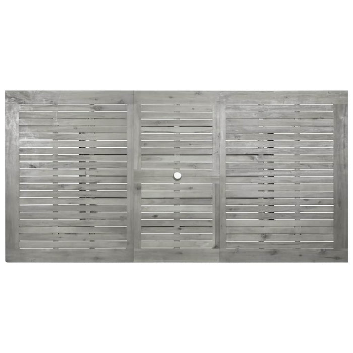 Masă de grădină, (150-200)x100x75 cm, lemn masiv de acacia - WALTI WALTI