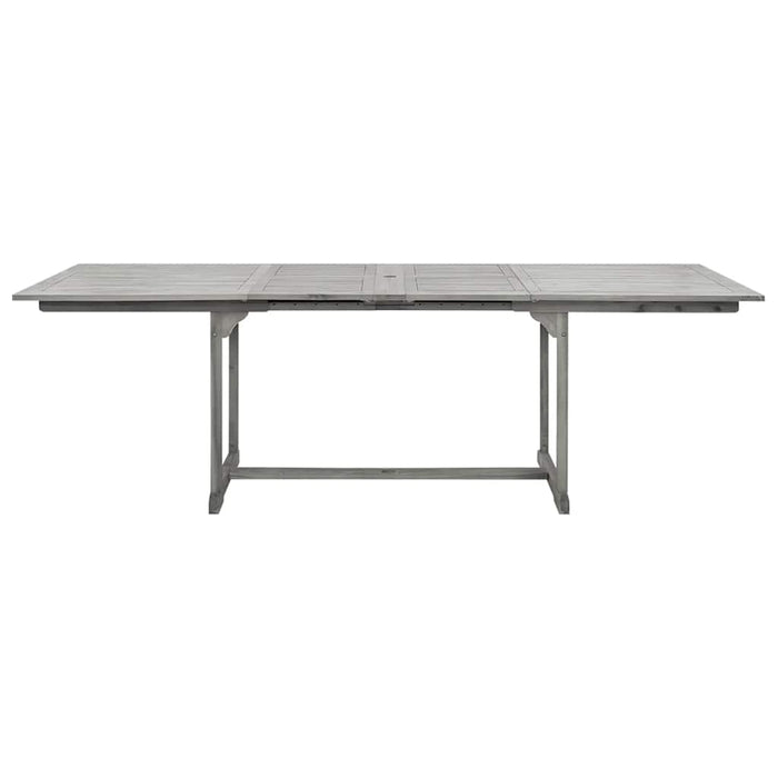 Masă de grădină, (160-240)x100x75 cm, lemn masiv de acacia - WALTI WALTI