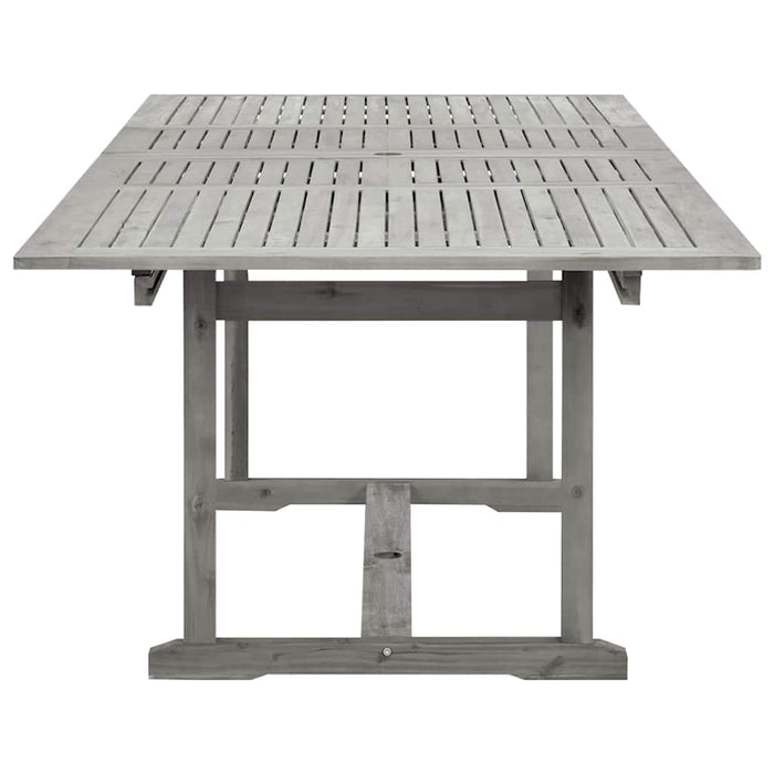 Masă de grădină, (160-240)x100x75 cm, lemn masiv de acacia - WALTI WALTI