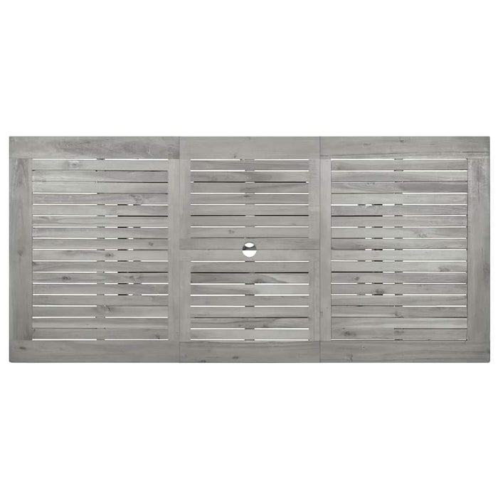 Masă de grădină, (120-170)x80x75 cm, lemn masiv de acacia - WALTI WALTI