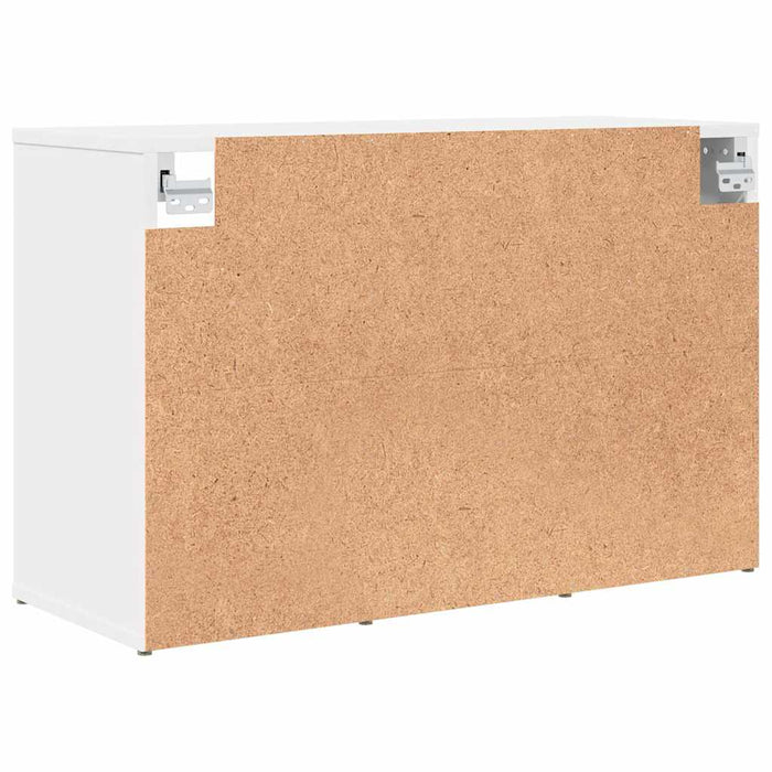 Dulap pentru pantofi Alb 77,5 x 30 x 51 cm Lemn compozit - WALTI WALTI