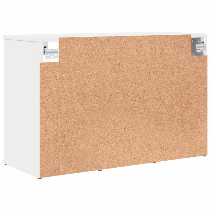 Dulap pentru pantofi Alb 77,5 x 30 x 51 cm Lemn compozit - WALTI WALTI