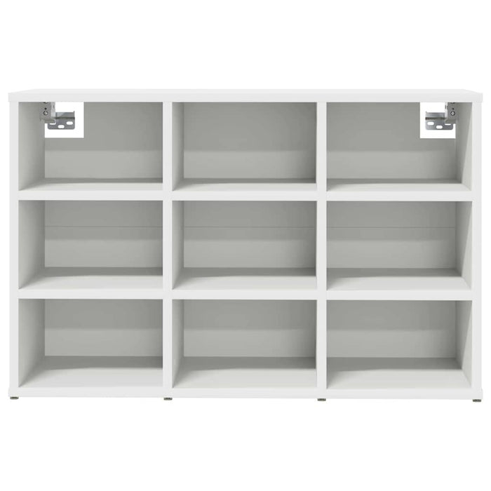 Dulap pentru pantofi Alb 77,5 x 30 x 51 cm Lemn compozit - WALTI WALTI