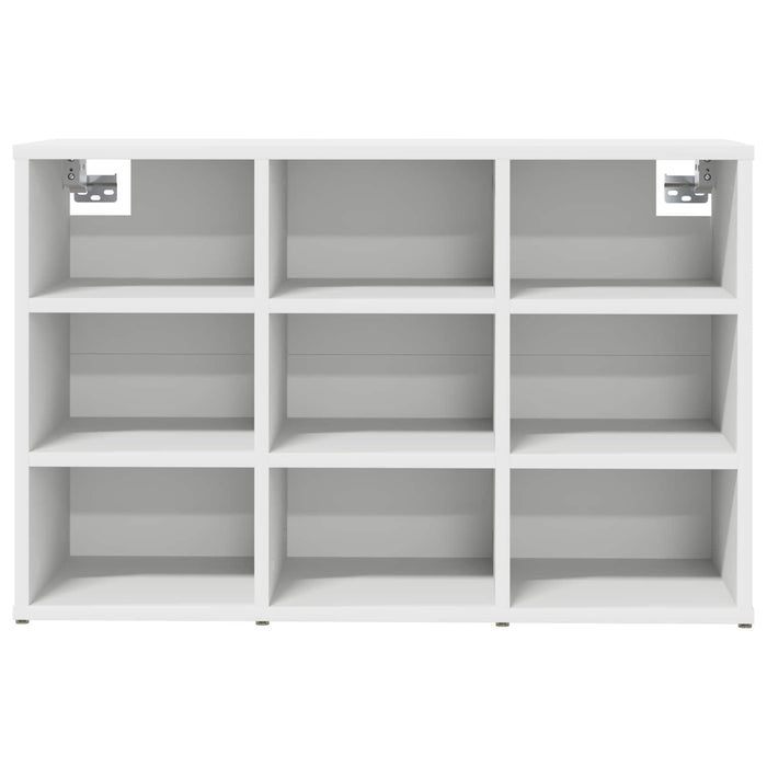 Dulap pentru pantofi Alb 77,5 x 30 x 51 cm Lemn compozit - WALTI WALTI