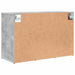 Dulap pentru pantofi Gri beton 77,5 x 30 x 51 cm Lemn compozit - WALTI WALTI
