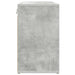 Dulap pentru pantofi Gri beton 77,5 x 30 x 51 cm Lemn compozit - WALTI WALTI