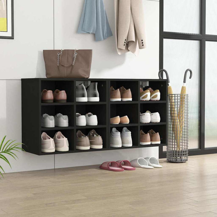 Dulap de pantofi, negru, 52,5x30x50 cm - WALTI WALTI
