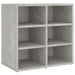 Pantofar, gri beton, 52,5x30x50 cm - WALTI WALTI
