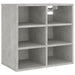 Pantofar, gri beton, 52,5x30x50 cm - WALTI WALTI