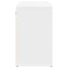 Dulap pentru pantofi cu raft Alb 103 x 30 x 51 cm Lemn compozit - WALTI WALTI
