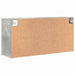 Dulap pentru pantofi Gri beton 103 x 30 x 51 cm Lemn compozit - WALTI WALTI