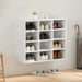Dulap pentru pantofi Alb 77,5 x 30 x 67 cm Lemn compozit - WALTI WALTI